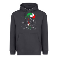 Smoke newchristmas grinch hand holding a stethoscope Heavyweight Hoodie - linhVisuals
