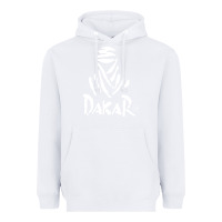 White rally dakar paris merch Heavyweight Hoodie - linhVisuals