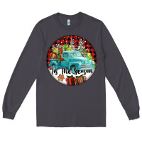 Smoke Tis The Season Truck Long Sleeve Tee - FaDigitalArtStudio