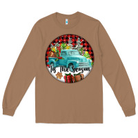 Toasted Coconut Tis The Season Truck Long Sleeve Tee - FaDigitalArtStudio