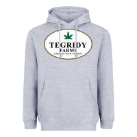 Heather Grey tegridy farms Heavyweight Hoodie - linhVisuals