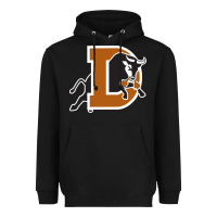 Black Durham-bulls Heavyweight Hoodie - linhVisuals
