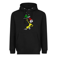 Black green eggs and ham Heavyweight Hoodie - linhVisuals
