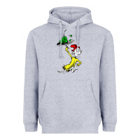 Heather Grey green eggs and ham Heavyweight Hoodie - linhVisuals