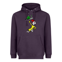 Plum green eggs and ham Heavyweight Hoodie - linhVisuals