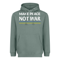 Sage make peace not war Heavyweight Hoodie - linhVisuals