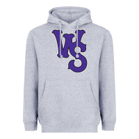 Heather Grey winston-salem-dash Heavyweight Hoodie - linhVisuals