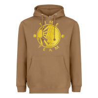Toasted Coconut time team television Heavyweight Hoodie - linhVisuals