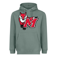 Sage marist red foxes Heavyweight Hoodie - linhVisuals