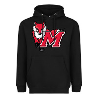 Black marist red foxes Heavyweight Hoodie - linhVisuals