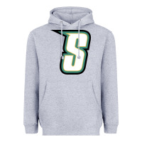 Heather Grey siena saints Heavyweight Hoodie - linhVisuals