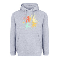 Heather Grey chess t  shirt c h e s s i n k s p l a s h t  shirt Heavyweight Hoodie - linhVisuals