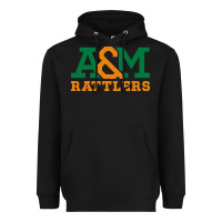 Black florida a&m rattlers Heavyweight Hoodie - linhVisuals