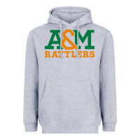 Heather Grey florida a&m rattlers Heavyweight Hoodie - linhVisuals