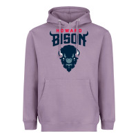 Lavender howard bison Heavyweight Hoodie - linhVisuals