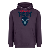 Plum howard bison Heavyweight Hoodie - linhVisuals
