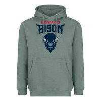 Sage howard bison Heavyweight Hoodie - linhVisuals