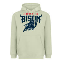 Matcha howard bison Heavyweight Hoodie - linhVisuals