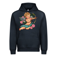 Navy cupid valentine's day Urban Hoodie - RanaPortraitStore