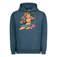 Pigment Midnight Navy cupid valentine's day Urban Hoodie - RanaPortraitStore