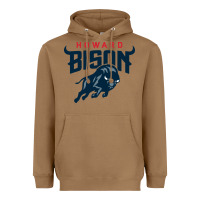Toasted Coconut howard bison Heavyweight Hoodie - linhVisuals