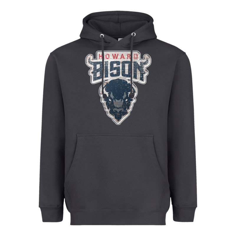Howard Bison Heavyweight Hoodie by linhVisuals | Teevron