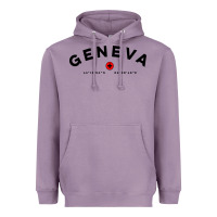 Lavender geneva switzerland clothing gifts and souvenirs Heavyweight Hoodie - linhVisuals