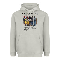 Moon Dust Horror friends Heavyweight Hoodie - linhVisuals