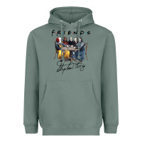 Sage Horror friends Heavyweight Hoodie - linhVisuals