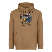 Toasted Coconut Horror friends Heavyweight Hoodie - linhVisuals