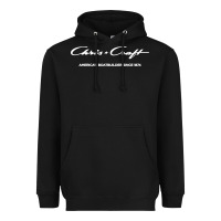 Black chris boat company Heavyweight Hoodie - linhVisuals