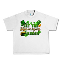 Lunar Rock Let the shenanigans begin St. Patricks Day Urban Heavy Tee - FaDigitalArtStudio