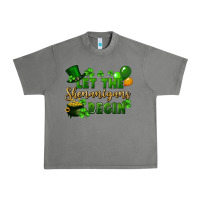 Tornado Let the shenanigans begin St. Patricks Day Urban Heavy Tee - FaDigitalArtStudio