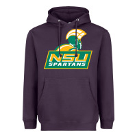 Plum norfolk state spartans Heavyweight Hoodie - linhVisuals