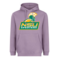 Lavender norfolk state spartans Heavyweight Hoodie - linhVisuals