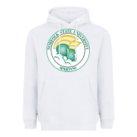 White norfolk state spartans Heavyweight Hoodie - linhVisuals