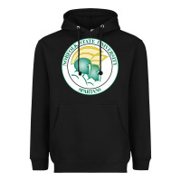Black norfolk state spartans Heavyweight Hoodie - linhVisuals