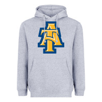 Heather Grey north carolina a&t aggies Heavyweight Hoodie - linhVisuals
