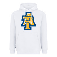 White north carolina a&t aggies Heavyweight Hoodie - linhVisuals