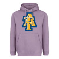 Lavender north carolina a&t aggies Heavyweight Hoodie - linhVisuals