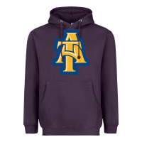 Plum north carolina a&t aggies Heavyweight Hoodie - linhVisuals