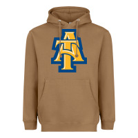 Toasted Coconut north carolina a&t aggies Heavyweight Hoodie - linhVisuals