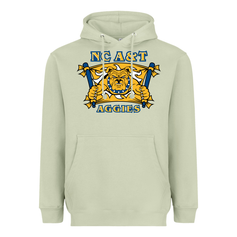 North Carolina A&t Aggies Heavyweight Hoodie by linhVisuals | Teevron