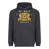 Smoke north carolina a&t aggies Heavyweight Hoodie - linhVisuals