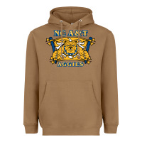 Toasted Coconut north carolina a&t aggies Heavyweight Hoodie - linhVisuals