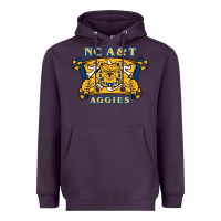 Plum north carolina a&t aggies Heavyweight Hoodie - linhVisuals