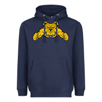 Navy north carolina a&t aggies Heavyweight Hoodie - linhVisuals