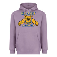 Lavender north carolina a&t aggies Heavyweight Hoodie - linhVisuals