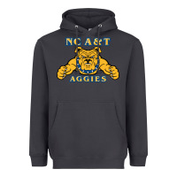 Smoke north carolina a&t aggies Heavyweight Hoodie - linhVisuals