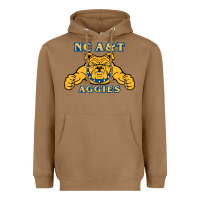 Toasted Coconut north carolina a&t aggies Heavyweight Hoodie - linhVisuals